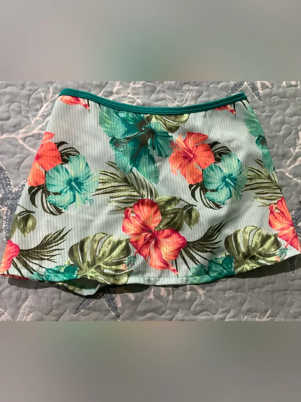 Justice girls size 5/6 3 piece swim wear set